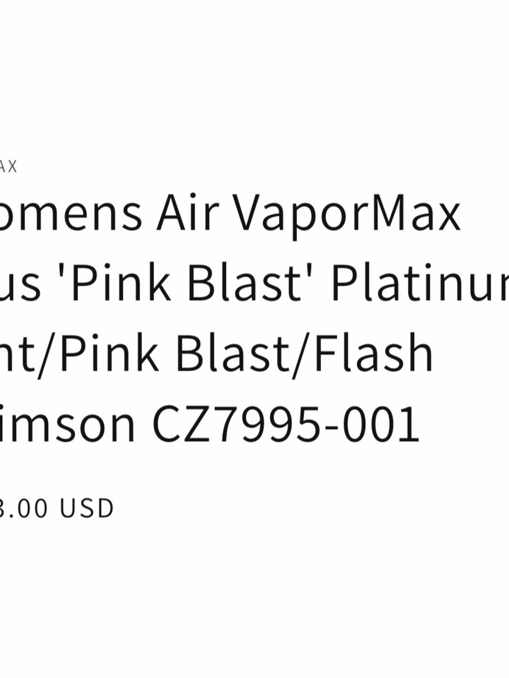 Nike Air Vapormax Plus “Pink Blast” EUC - Picture 13 of 13